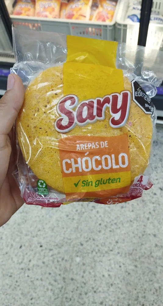 Arepas de chócolo
