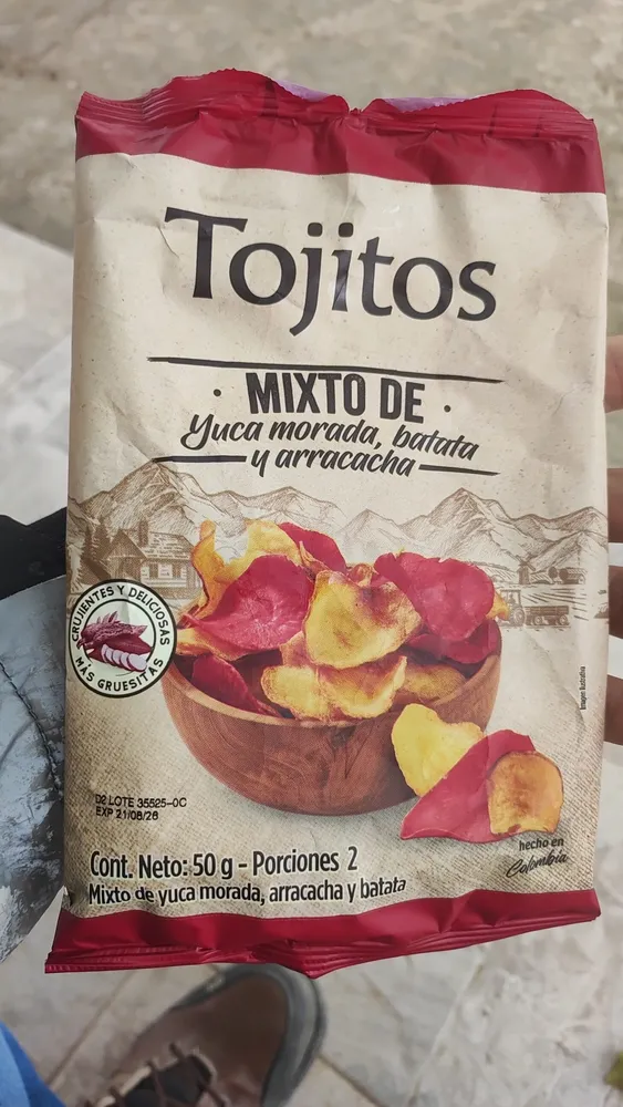 Mixto de Yuca morada, batata y arracacha