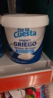 De la Cuesta Yogurt Griego Natural Sin Dulce