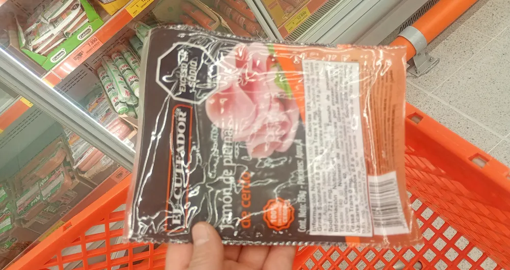 Jamon De jamón de pierna el cuteador
