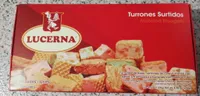 Turrones surtidos (cacahuete, café, frambuesa y nuez)