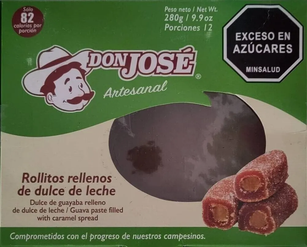 Rollitos réelle os de dulce de leche