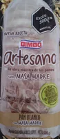 Pan artesano con masa madre