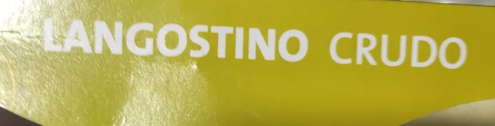Langostinos crudos