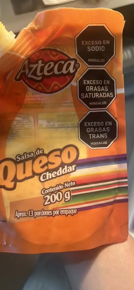 Salsa de Queso Cheddar
