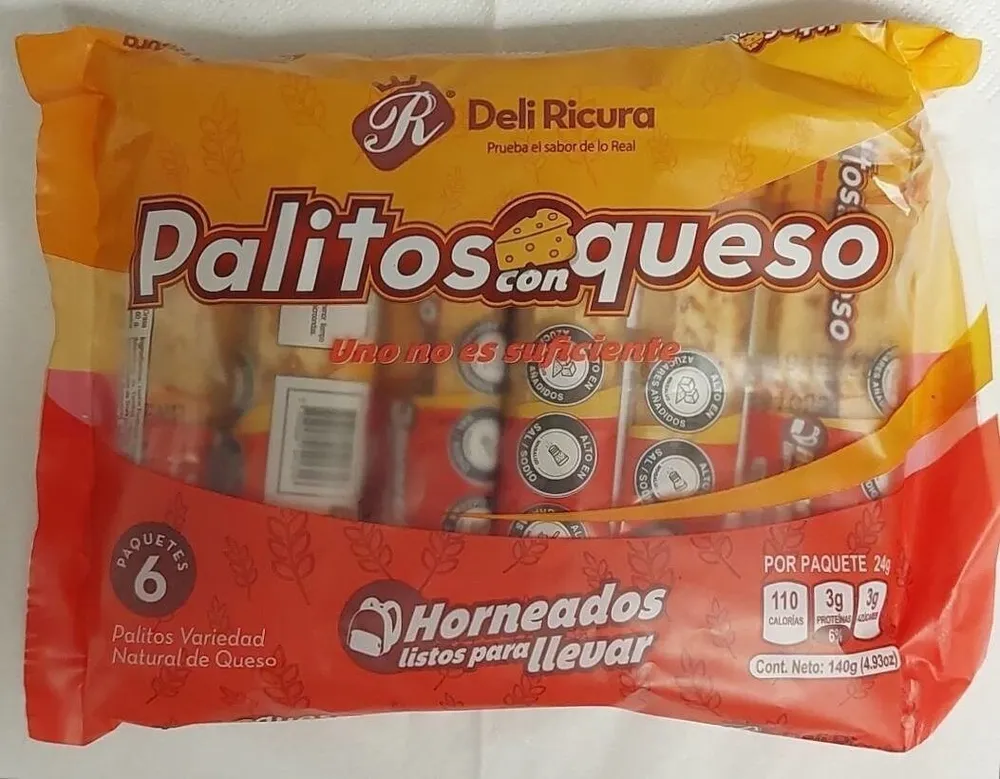 Palitos con queso
