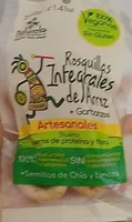 Rosquillas integrales de arroz