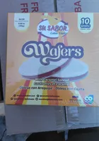 Wafers with caramel spread
