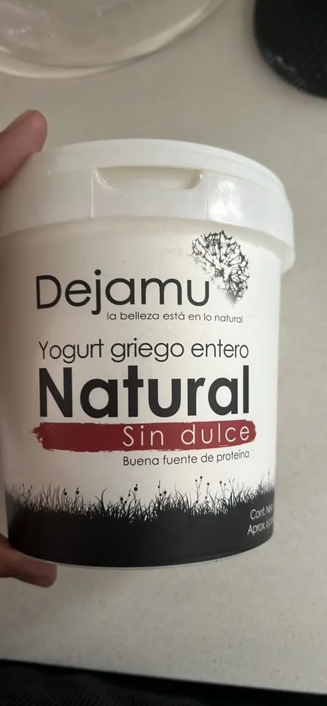 Yogurt Griego Entero Natural sin dulce
