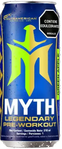 Myth Legendary Pre-entreno Green Apple