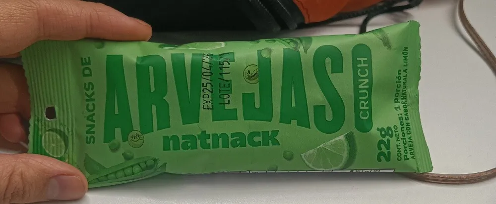 Snack arveja limon