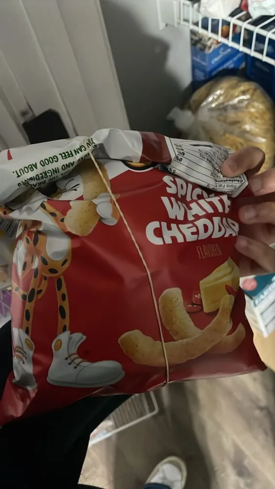 Spicy White Cheddar Flavored