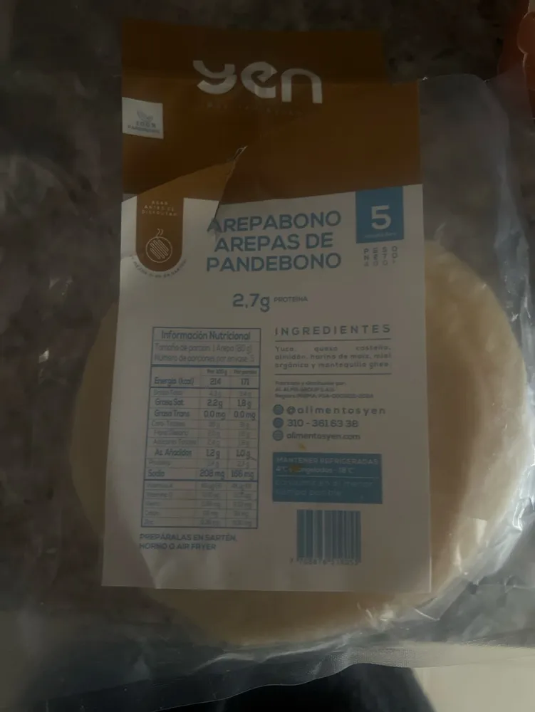Arepabono arepas de pandebono