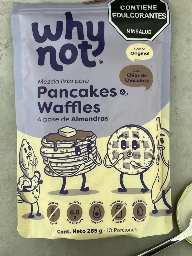 Mezcla lista para pancakes y waffles
