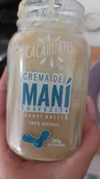 Crema De maní suavecita