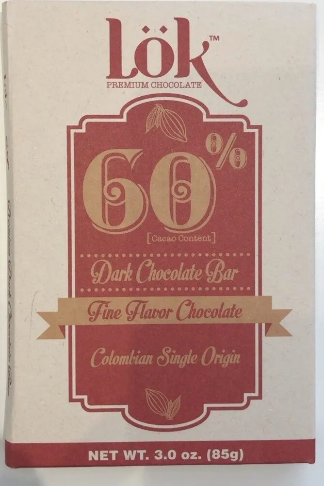 Dark Chocolate Bar 60%