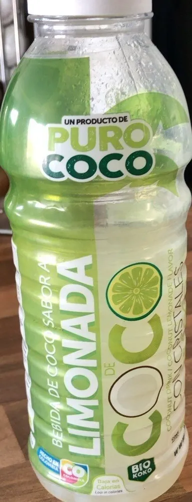Bebida de coco sabor a limonada de coco