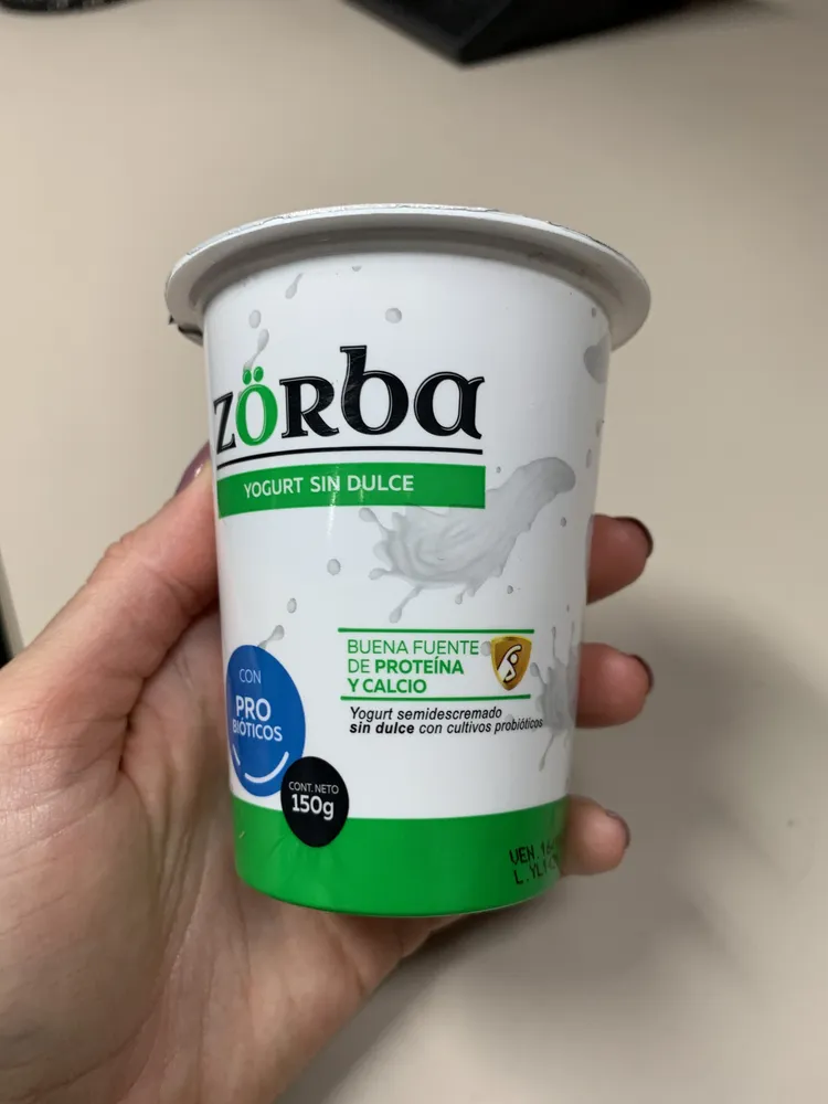 Yogurt sin dulce