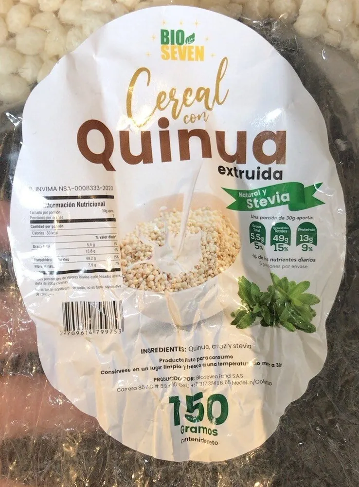Cereal con quinua