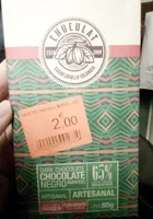 Tablette de chocolat noir 65 %