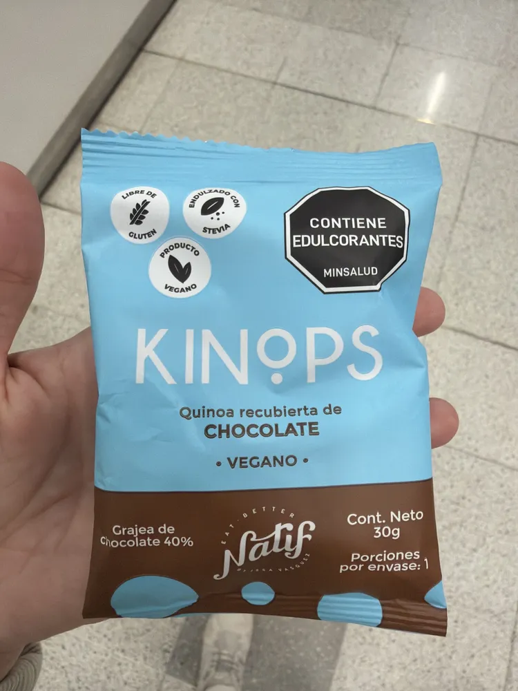 Quinoa Recubierta De Chocolate