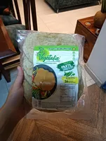Vegan Filete Apañado Con Quinua Orgánica Al Ajillo Y Proteína De Arveja