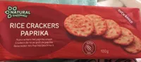 Rice crackers paprika