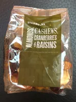 Almonds, Cashews, Cranberries & Raisins