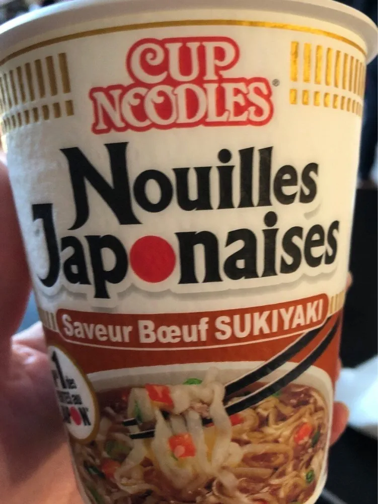Nouilles japonaises saveur boeuf