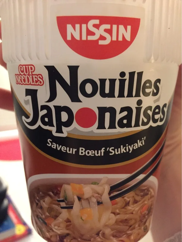 Nouilles Japonaises saveur Boeuf Sukiyaki