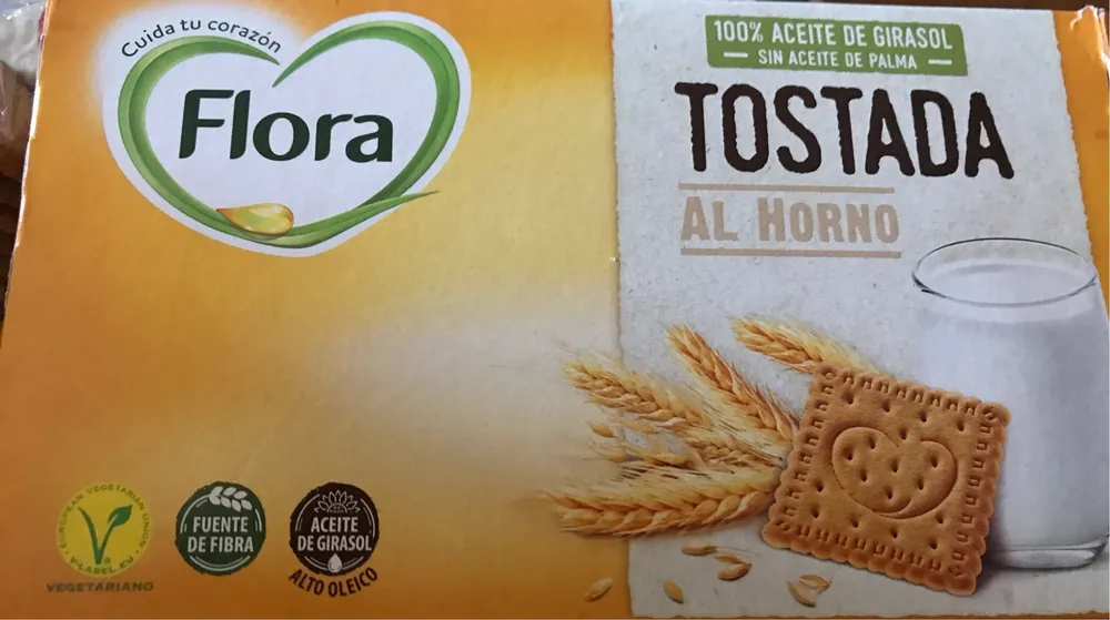 Tostada al horno