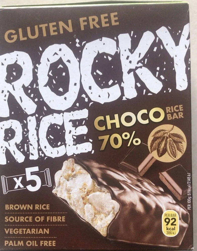 Rocky rice choco 70%