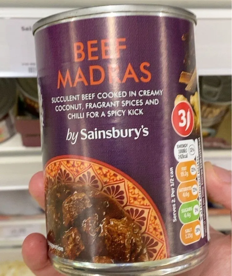 Beef madras