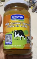 Milk caramel spread