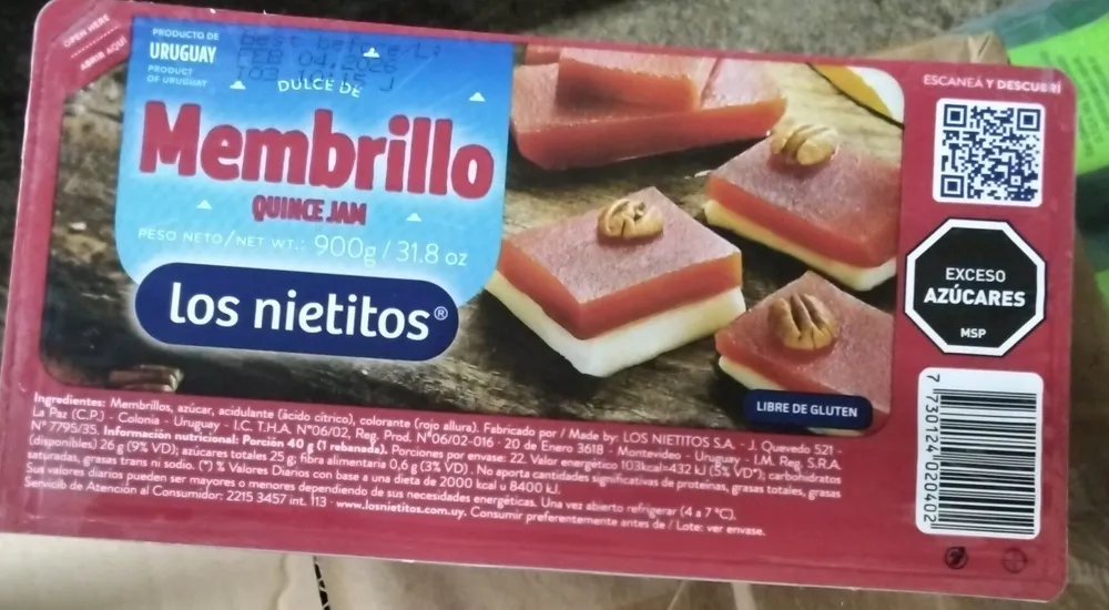 Dulce de membrillo