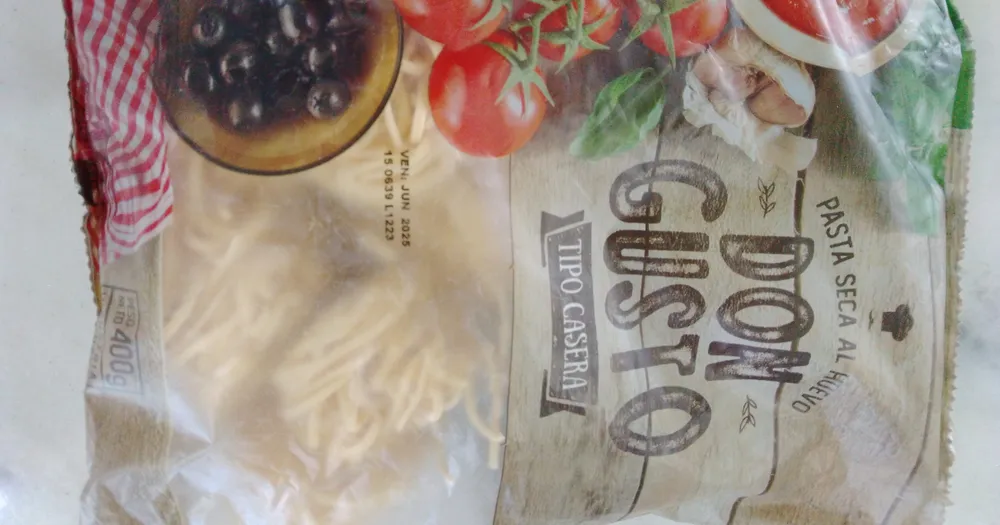 Fideos Nidos al huevo