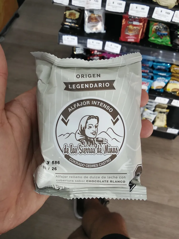 Alfajor Choco Blanco