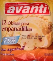 Obleas para emapanadillas
