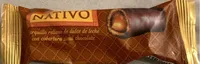 Barquillo relleno de dulce de leche