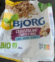 Croustillant fruits et nox