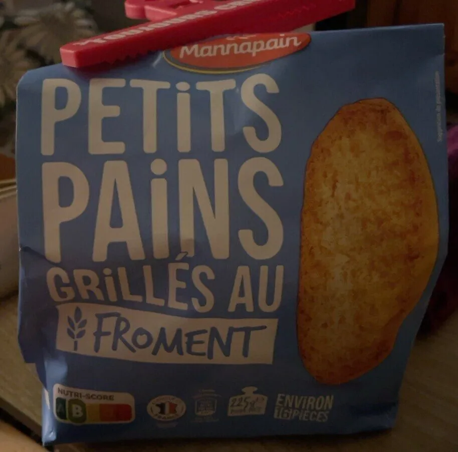 Petits pains grilles au froment