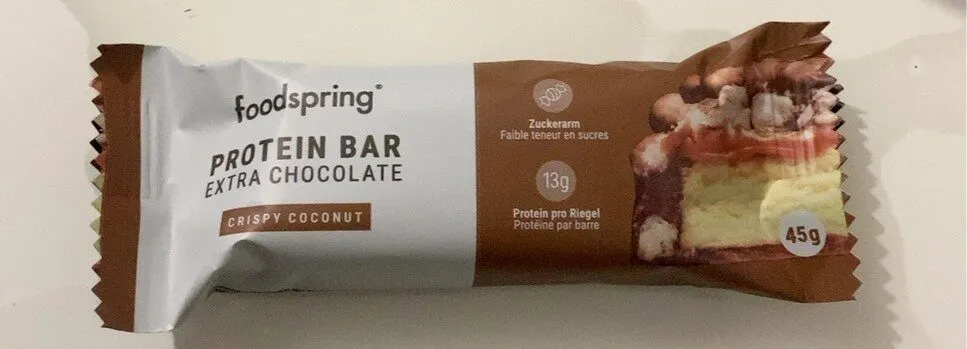 Protein bar crispy coconut