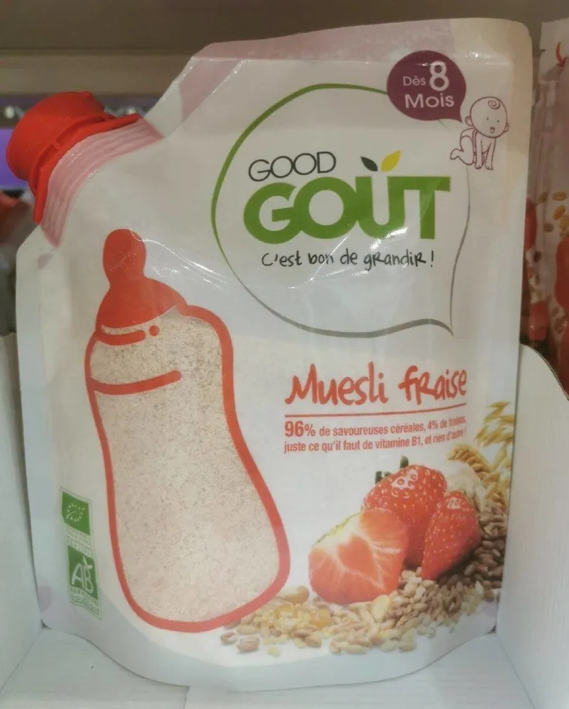 Muesli fraise