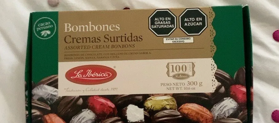 Bombones cremas surtidas