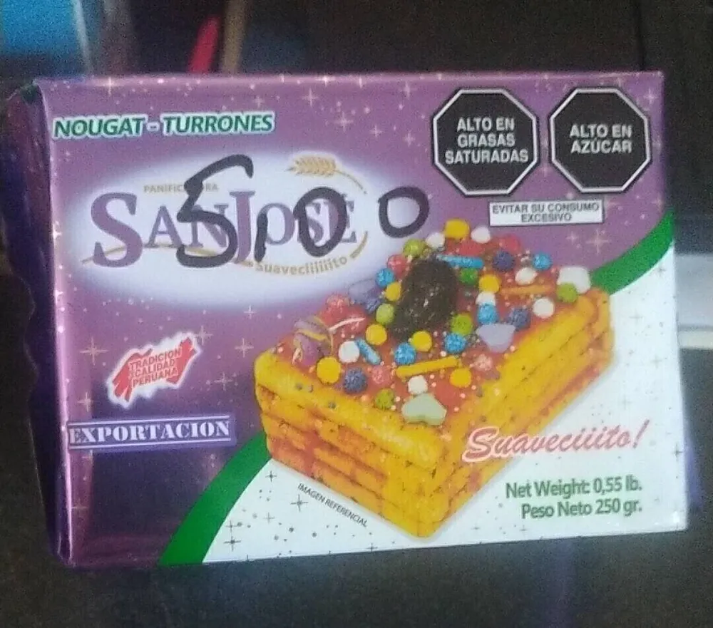 Nougat turrones
