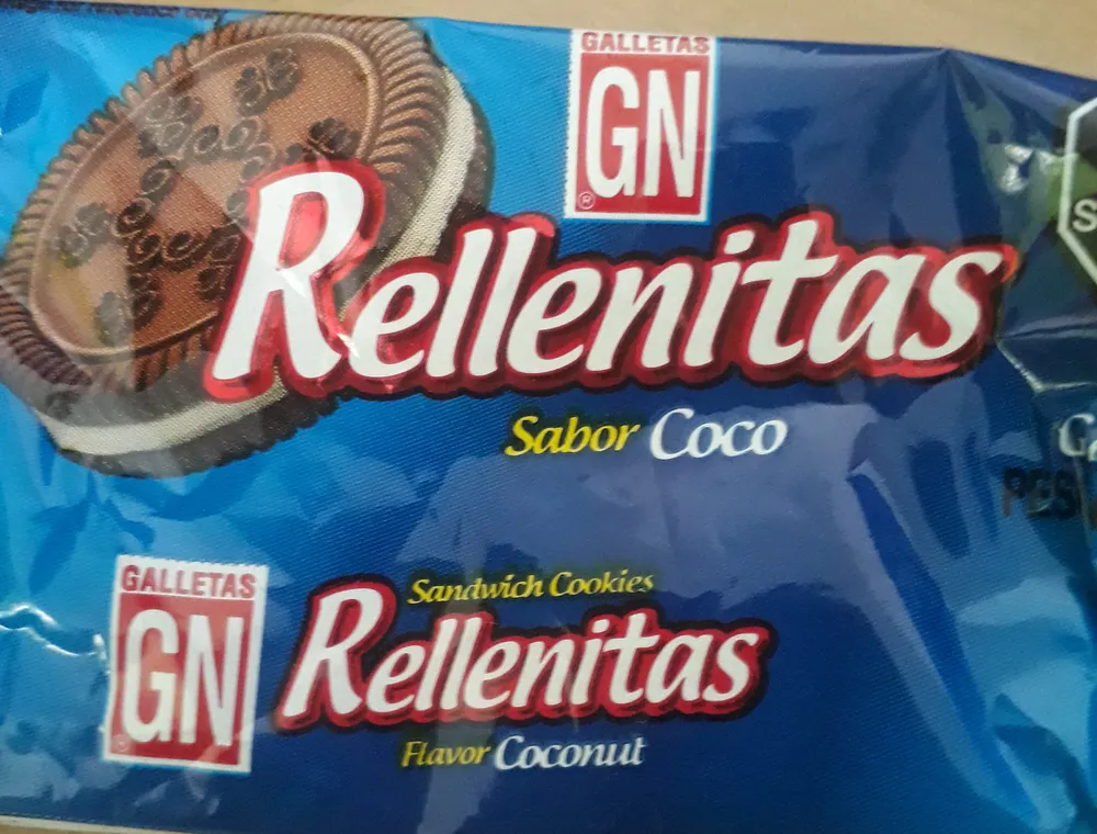 Rellenita sabor Coco
