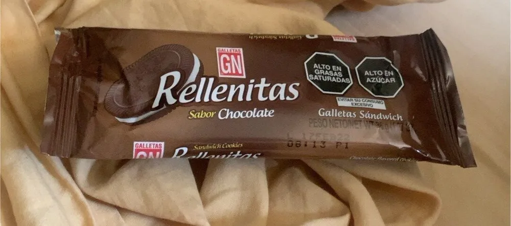 Rellenitas sabor a chocolate