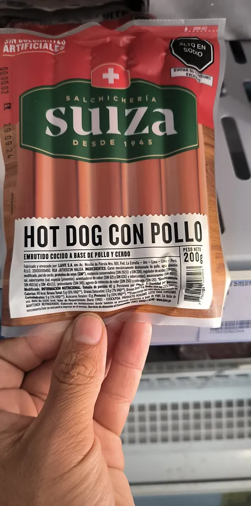 Hod dog con pollo