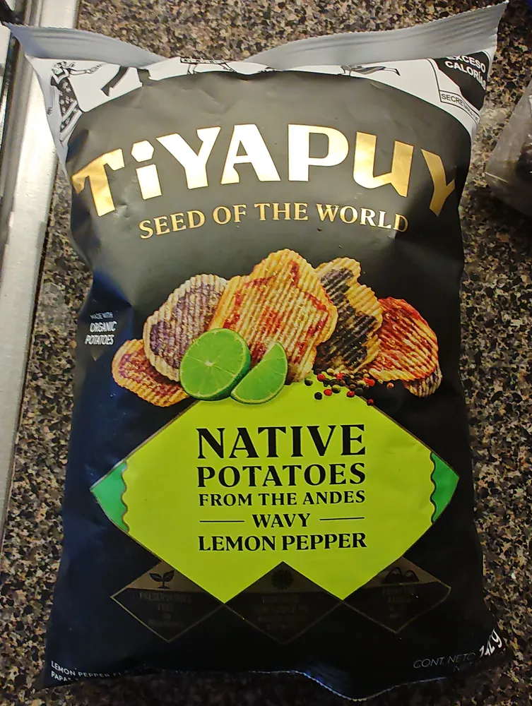 tiyapuy papas nativas sabor a limón