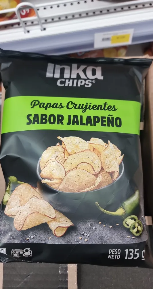 Jalapeño Flavored Potato Chips